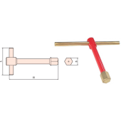 Wrench, T-Type Sliding Hex (metric)