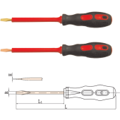 Slotted Screwdriver, Insulated 1000V