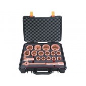 Non Sparking Socket Set - 1" Sq Drive - 18 piece