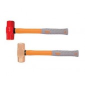 Sledge Hammer with Heavy Duty Handle Integrated with Rubber Grip 