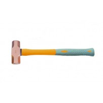 Copper Sledge Hammer with Heavy Duty Fibreglass Handle Integrated with Rubber Grip