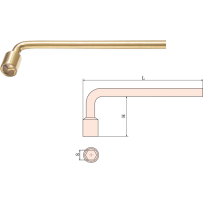 Wrench, Socket L-Type (metric)