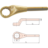Ring Wrench for Extension Bars (metric)