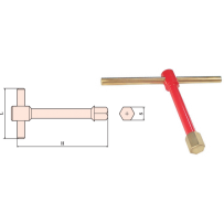 Wrench, T-Type Sliding Hex (metric)