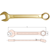 Non Sparking Combination Wrench (DIN3113) (metric)
