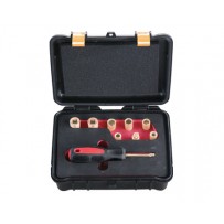 Non Sparking Socket Set - 1/4" Sq Drive - 9 piece
