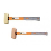 Sledge Hammer (German Type) with Heavy Duty Handle Integrated with Rubber Grip 