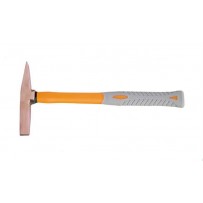 Copper Hammer, Scaling with Heavy Duty Fibreglass Handle Integrated with Rubber Grip
