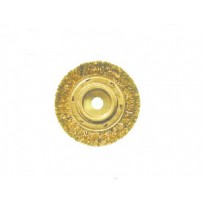 Brass Wire Wheel Brush,Crimped Wire 