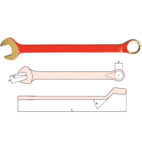 Wrench, Combination (metric) Offset Ring End