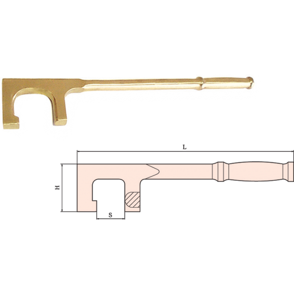 Valve Handle (metric) Denny Tools