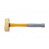 Brass Sledge Hammer (German Type) with Heavy Duty Fibreglass Handle Integrated with Rubber Grip