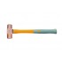 Copper Sledge Hammer with Heavy Duty Fibreglass Handle Integrated with Rubber Grip