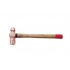 Copper Hammer, Ball Pein with Wooden Handle