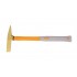Brass Hammer, Scaling with Fibreglass Heavy Duty Handle Integrated with Rubber Grip 