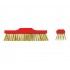 Brass Broom Head, Round Wire 6x25 Rows (handle not included)