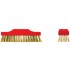 Brass Scrubbing Broom Head, Round Wire 6x17 Rows (handle not included)